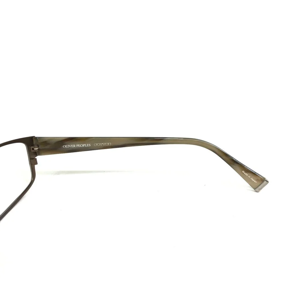 Oliver Peoples Eyeglasses Frames Id AUT Brown Rectangular Full Rim 54-17-135